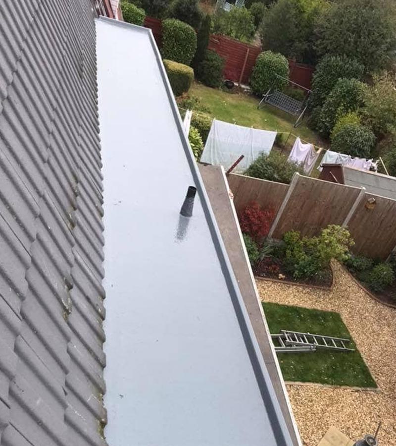 Flat roofing in Middlewich by Regancy Roofing