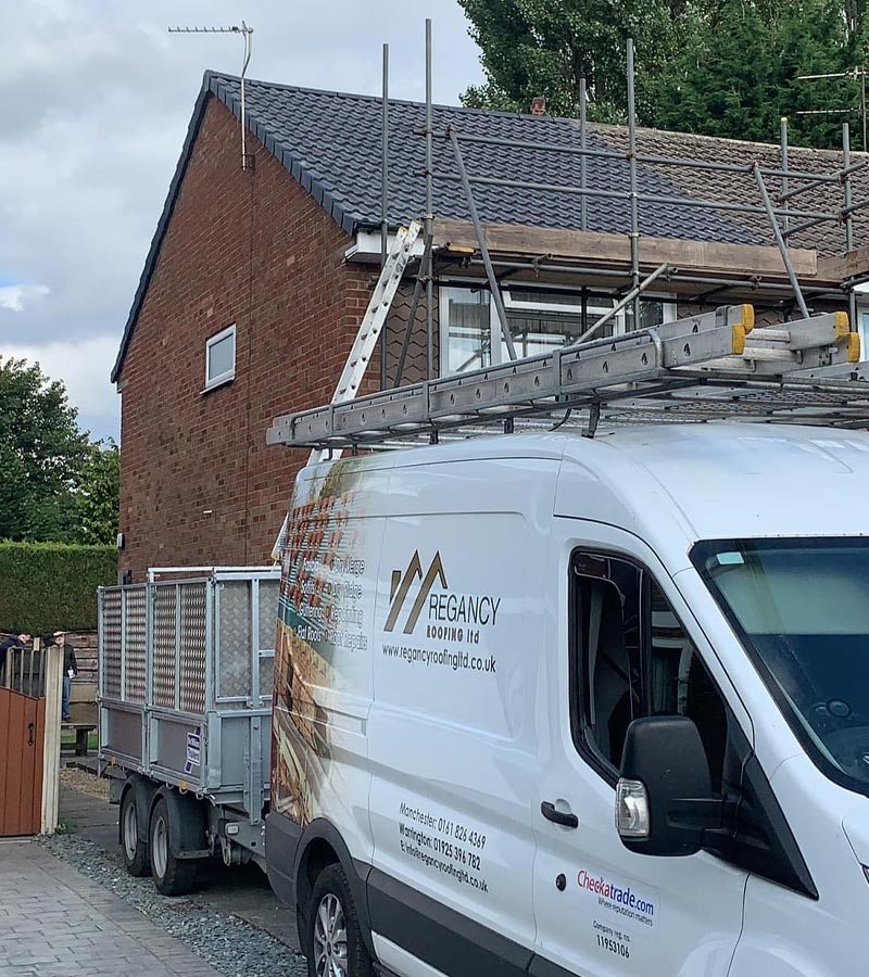 Fascias, soffits and guttering in Cheshire by Regancy Roofing